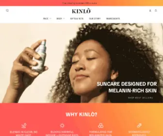 Kinlo.com(KINLÒ SKINCARE) Screenshot