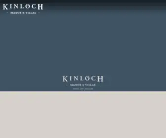 Kinlochmanor.co.nz(Kinloch Manor & Villas) Screenshot