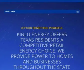 Kinlu.com(Energy Solutions) Screenshot