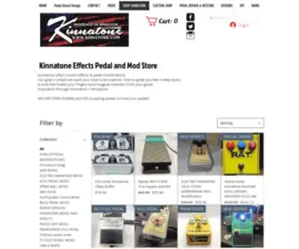 Kinnatone.com(Kinnatone offers custom effects & pedal modifications.  Our goal) Screenshot