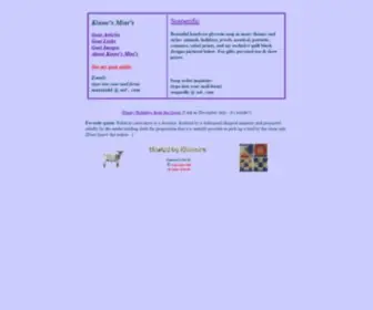 Kinne.net(Kinne's Mini's Pygmy Goats & Soaperific Glycerin Soap) Screenshot
