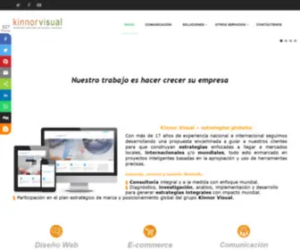 Kinnorvisual.com(Diseño Web En Bogota) Screenshot