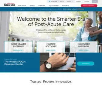 Kinnser.com(Home Health Care Software) Screenshot