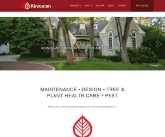 Kinnucan.com(Kinnucan Tree Experts) Screenshot