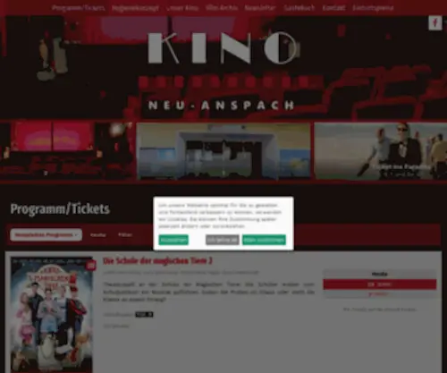 Kino-Anspach.de(Kino Neu Anspach) Screenshot