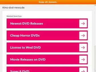 Kino-DVD-News.de(Kino DVD News) Screenshot