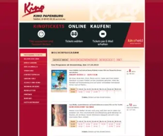 Kino-Papenburg.de(Kino Papenburg) Screenshot