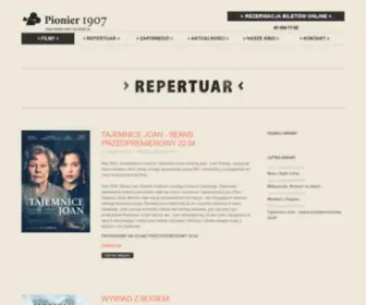 Kino-Pionier.com.pl(Kino Pionier) Screenshot