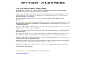 Kino-Potsdam.de(Kino Potsdam) Screenshot