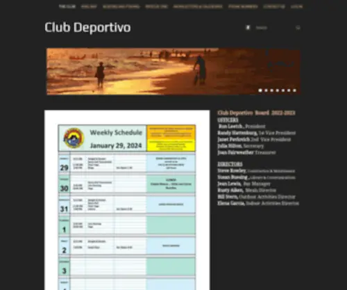 Kinobayclubdeportivo.com(Club Deportivo) Screenshot