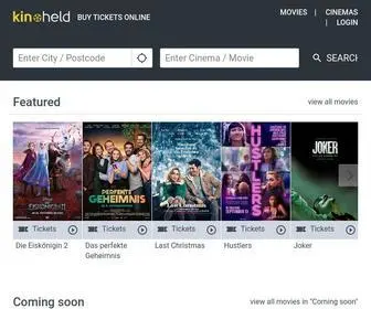 Kinoheld.de(Kinotickets für alle Städte & alle Filme schnell und bequem online & mobil kaufen) Screenshot