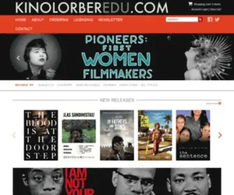 Kinolorberedu.com(Kino Lorber EDU) Screenshot