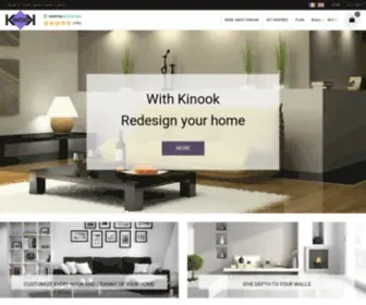 Kinook.biz(An ingenious system for easy DIY construction such as built) Screenshot