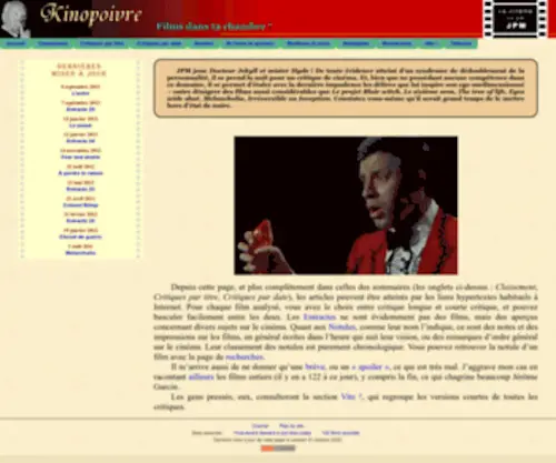 Kinopoivre.eu(Accueil) Screenshot