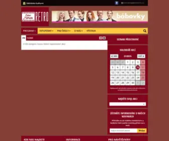 Kinoretro.cz(Program a vstupenky online) Screenshot