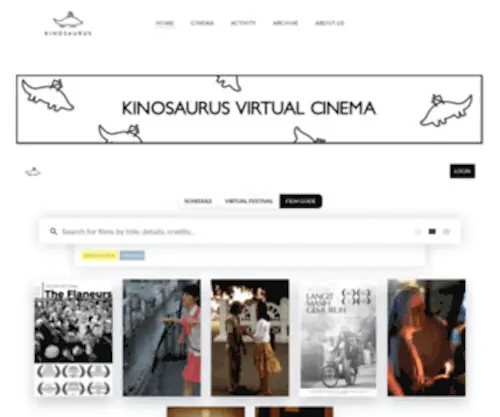 Kinosaurusjakarta.com(Kinosaurus) Screenshot