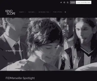 Kinoscope.org(The Art of Curated Film Streaming) Screenshot