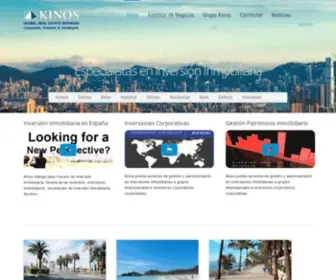 Kinosgroup.com(Inversiones inmobiliarias) Screenshot