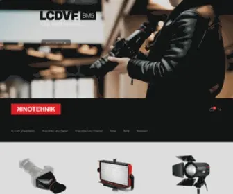 Kinotehnik.com(LCD Viefinders and Practilite fixtures) Screenshot