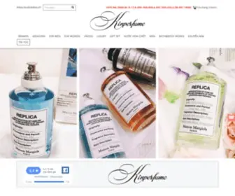 Kinperfume.com(Shop cung cấp nước hoa chính hãng 100%) Screenshot