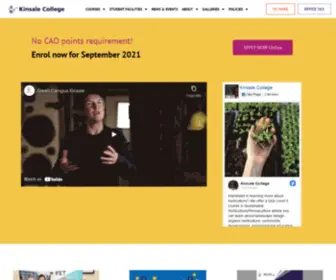 Kinsalecollege.ie(Kinsale College) Screenshot