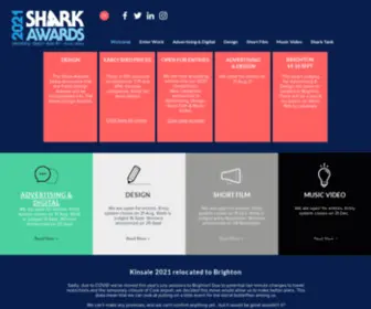 Kinsalesharks.com(The Shark Awards) Screenshot