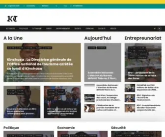Kinshasatimes.net(Kinshasatimes) Screenshot