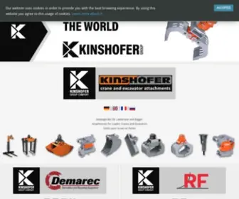 Kinshofer.com(KINSHOFER GMBH) Screenshot