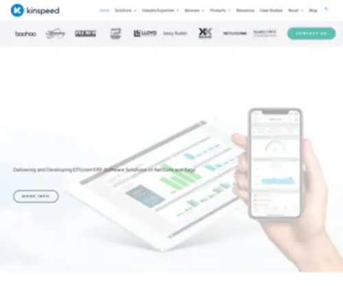 Kinspeed.co.uk(Kinspeed Limited) Screenshot