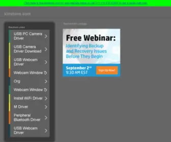 Kinstone.com(Download Drivers) Screenshot