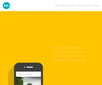 Kinstudio.co.uk(Web Design) Screenshot