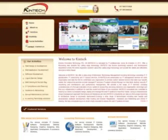 Kintech.com.np(Kintech) Screenshot