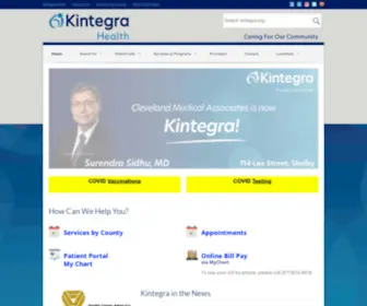 Kintegra.org(Kintegra health) Screenshot