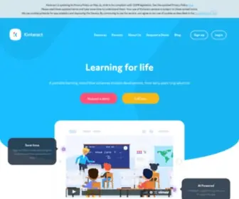 Kinteract.co.uk(An intuitive platform) Screenshot