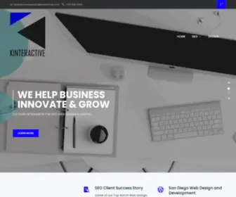 Kinteractiveagency.com(Virginia Beach SEO Company) Screenshot