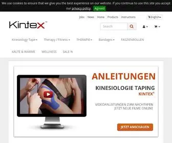 Kintex.de(Kintex Kinesiologie Taping) Screenshot