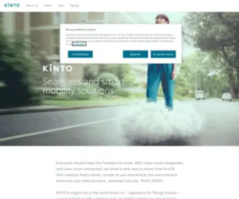 Kinto-Mobility.eu(The seamless and smart mobility solution) Screenshot
