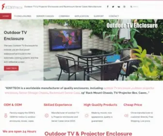 Kinytech.com(Outdoor Projector) Screenshot