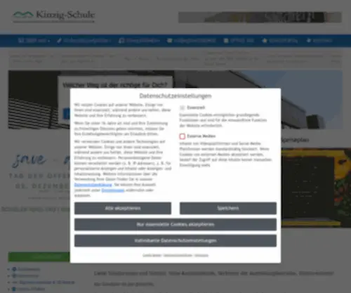 Kinzig-Schule.de(Schlüchtern) Screenshot