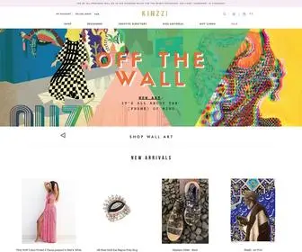 Kinzzi.com(Lifestyle Marketplace) Screenshot