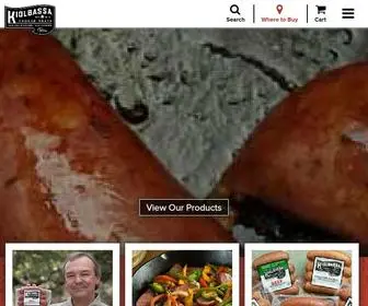 Kiolbassa.com(Discover Kiolbassa premium smoked meats recipes and flavors) Screenshot