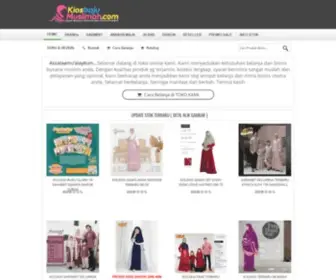 Kiosbajumuslimah.com(Kios baju muslimah) Screenshot