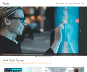 Kioskdigital.it(Kiosk Digital Signage) Screenshot