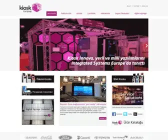 Kioskinnova.com(Kiosk çözümleri) Screenshot