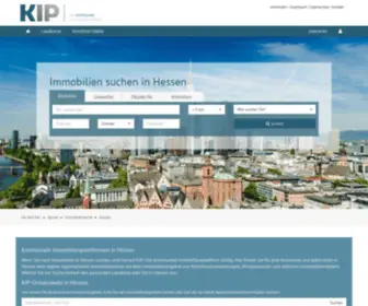 Kip-Hessen.de(Kommunale Immobilienportale Hessen) Screenshot