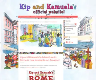 Kipandkamuela.com(Kip and Kamuela's Official Website) Screenshot