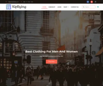 Kipbying.com(Best Online Shopping Site in USA for Men) Screenshot