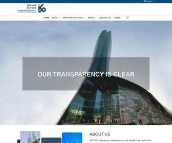 Kipco.com(Kuwait Projects Company) Screenshot