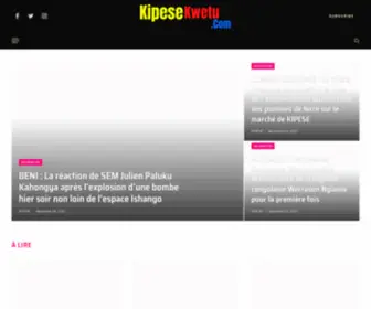 Kipesekwetu.com(Le carrefour de l'essentiel de tous les effets de la dernière minute) Screenshot