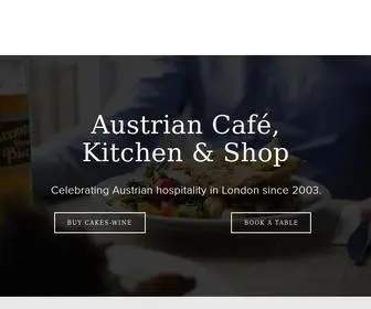 Kipferl.co.uk(Austrian cakes and wines are sold UK) Screenshot